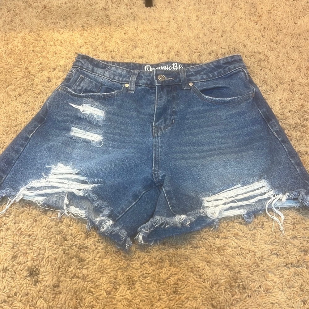 Organic Blue shorts size 7/28